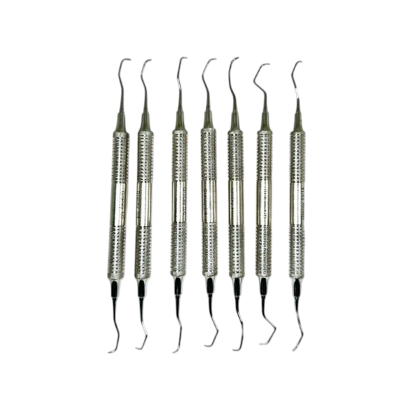 Набір Кюрет Грейсі, 7 штук / Set of Gracey Curettes, 7 pcs, фото 1
