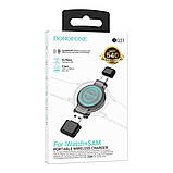 Бездротовий Зарядний Пристрій Borofone BQ31 For iWatch/SAM Колір Чорний, фото 5