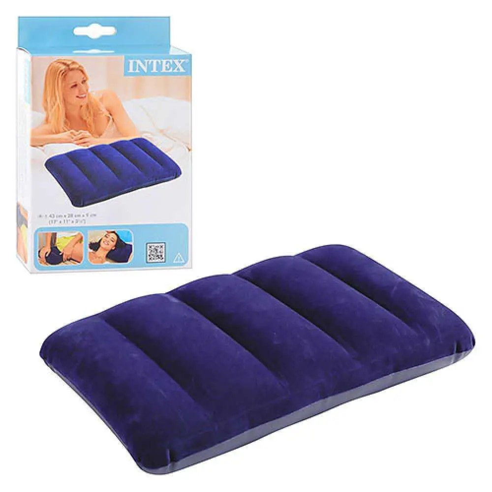Подушка надувна No 68676 43*28*9 см INTEX