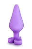 Анальна пробка PLAY WITH ME CANDY HEART DO ME PURPLE, фото 2