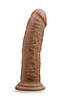 Фалоімітатор au NATUREL 8inch DILDO MOCHA, фото 4