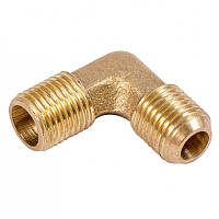 Кут коліно для зворотного клапану компресора під конус Valve J.G. М10 х М10 зовнішнє різюлення латунь