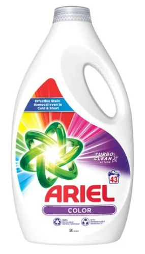Гель для прання ARIEL Color Clean & Fresh для кольорових речей, 43 прання, 2150 мл