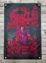 Прапор Death - Scream Bloody Gore 60х90 см