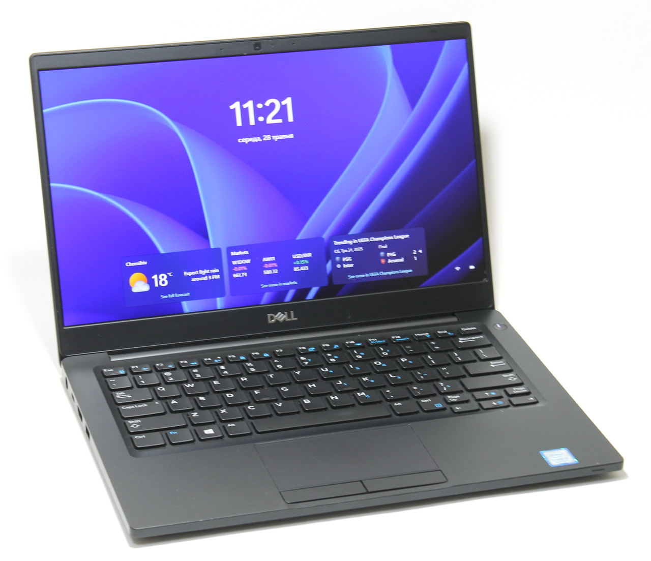Сенсорний Dell Latitude 7390 13.3" 1920*1080 i5 (8 Gen) DDR4 + 256Gb SSD Windows 11 Carbon