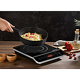 Плита індукційна настільна одна конфорка Zilan ZLN8078 з сенсорним керуванням 2000 Вт, фото 6