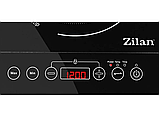 Плита індукційна настільна одна конфорка Zilan ZLN8078 з сенсорним керуванням 2000 Вт, фото 8