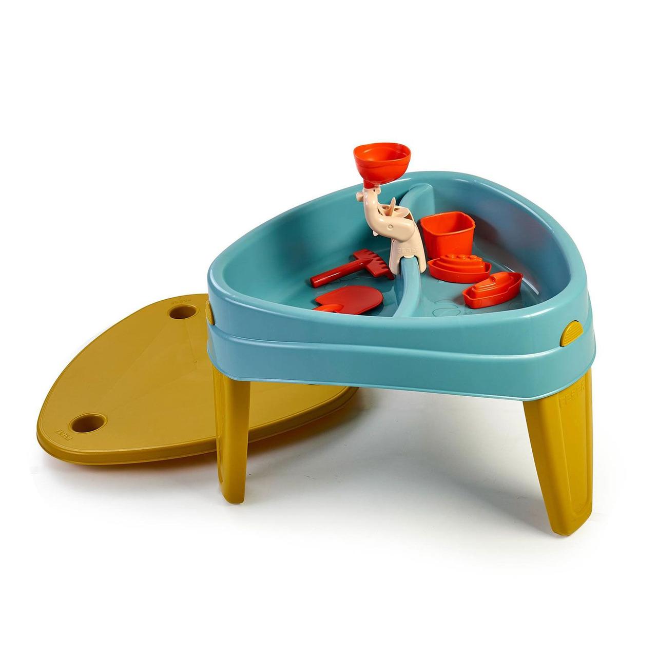 Водний стіл-пісочниця 3в1 Feber Casual Play Table FEU14000 з кришкою та аксесуарами
