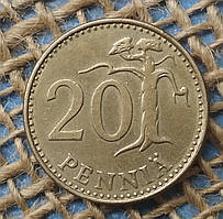 20 пеннi 1981 року. Фiнляндiя