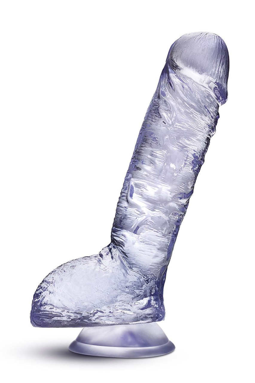 Фалоімітатор на присосці прозорий 23 см, фото 1