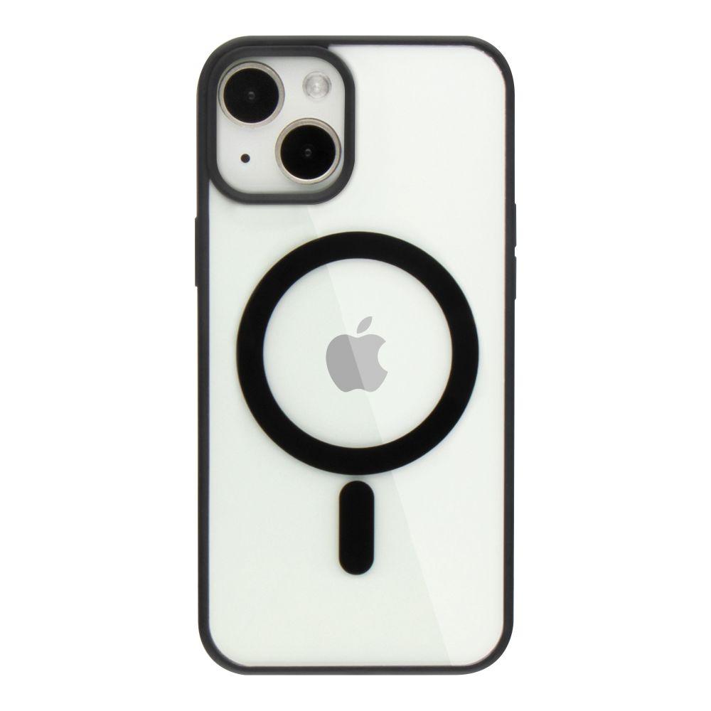 Чохол NEW TPU Color with Magsafe для iPhone 15 Plus Колір Black, фото 1