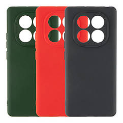 Чохол Silicone Cover Full Camera (A) для Xiaomi Redmi Note 14 Pro 4G Колір 71.Dark Green
