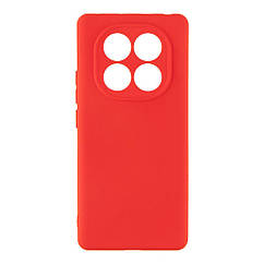 Чохол Silicone Cover Full Camera (A) для Xiaomi Redmi Note 14 Pro 4G Колір 14.Red