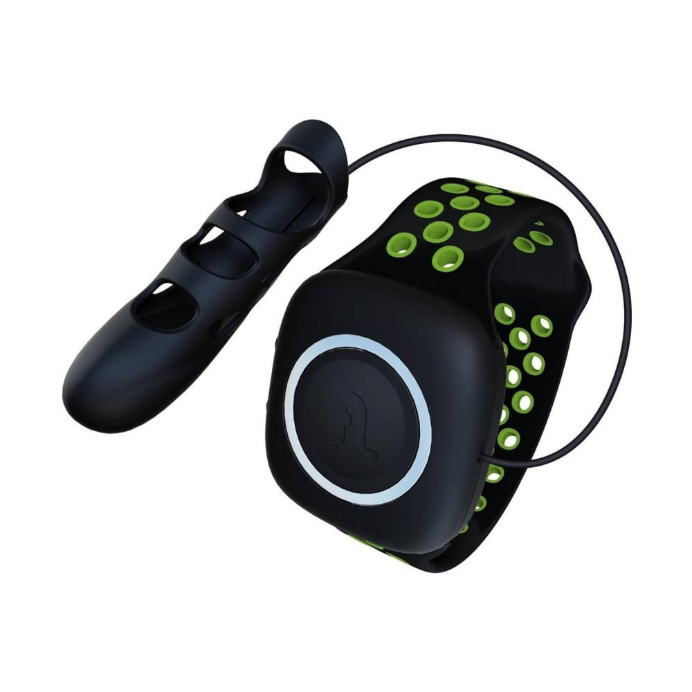 Вібронасадка на палець Adrien Lastic Touche Compact S з дротом, чорна, фото 1