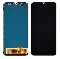 Дисплей Samsung A30s 2019 A307 чорний Екран з сенсором (модуль) Incell