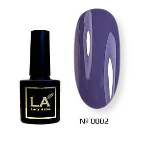 0002 L лайт Lady Arms фіолетовий гель-лак gel polish