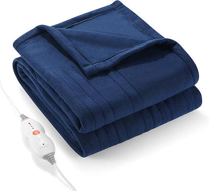 Електроковдра плед Ковдра з електропідігрівом, велика, 130 x 180 см, Німеччина, фото 1