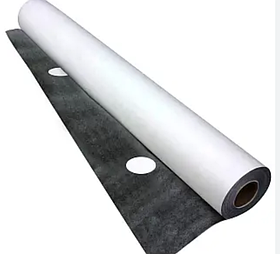 Агроволокно 50 г/м², 1.07×100 м чорно-біле з перфорацією 2 отвори