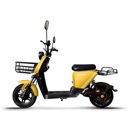 Велоскутер акумуляторний Forte RZ500 Жовтий, фото 1