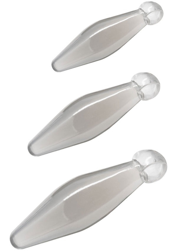 Набір анальних стимуляторів Toy Joy Anal Play Finger Rimmer Finger Rimmer прозорий, 3 шт., фото 1