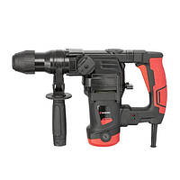 Перфоратор бочковый Intertool 1250 Вт SemiPro WT-0161 (4 Дж, SDS-Plus, 3 режима, виброгашение) + кейс