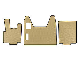 Килимки EVA Бежевий Digital Designs для DAF XF95 2002-2006 Этилвинилацетат