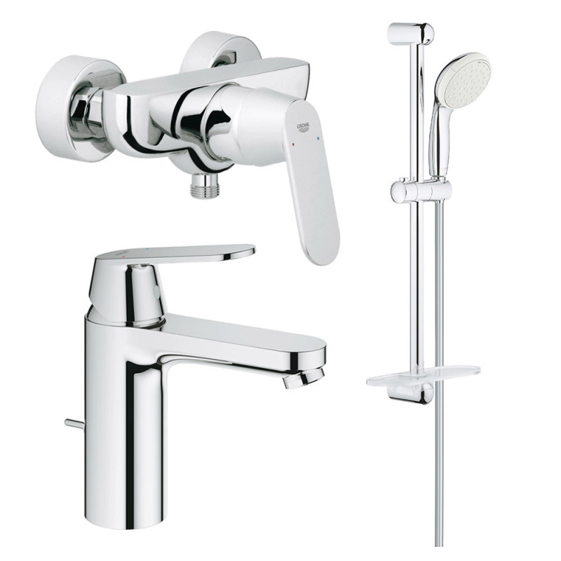 Grohe Eurosmart Cosmopolitan набір змішувачів для душу 3 в 1 (126114M)