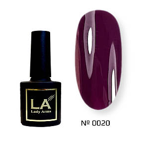 0020 L лайт  Lady Arms фіолетовий гель-лак gel polish
