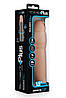 Силіконовий подовжувач пеніса Blush Performance Plus Resilience бежевий, фото 9