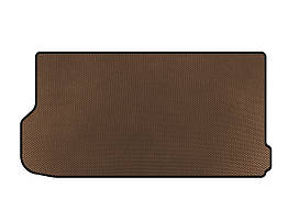 Килимок в багажник EVA Digital Designs для Daewoo Matiz 2009-2015 Коричневий