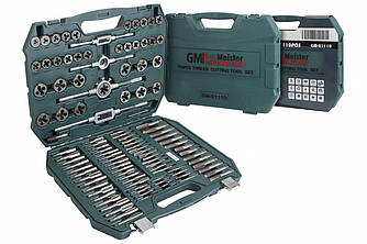 Набір мітчиків і плашок GUT MEISTER 110 шт. GM01110