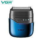 Електробритва VGR V-364 BLUE шейвер, фото 8