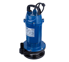 Насос дренажний 0.37 кВт 140 л/хв Hmax 15 м без поплавка WETRON QDX1.5-16-0.37 насос для чистої води