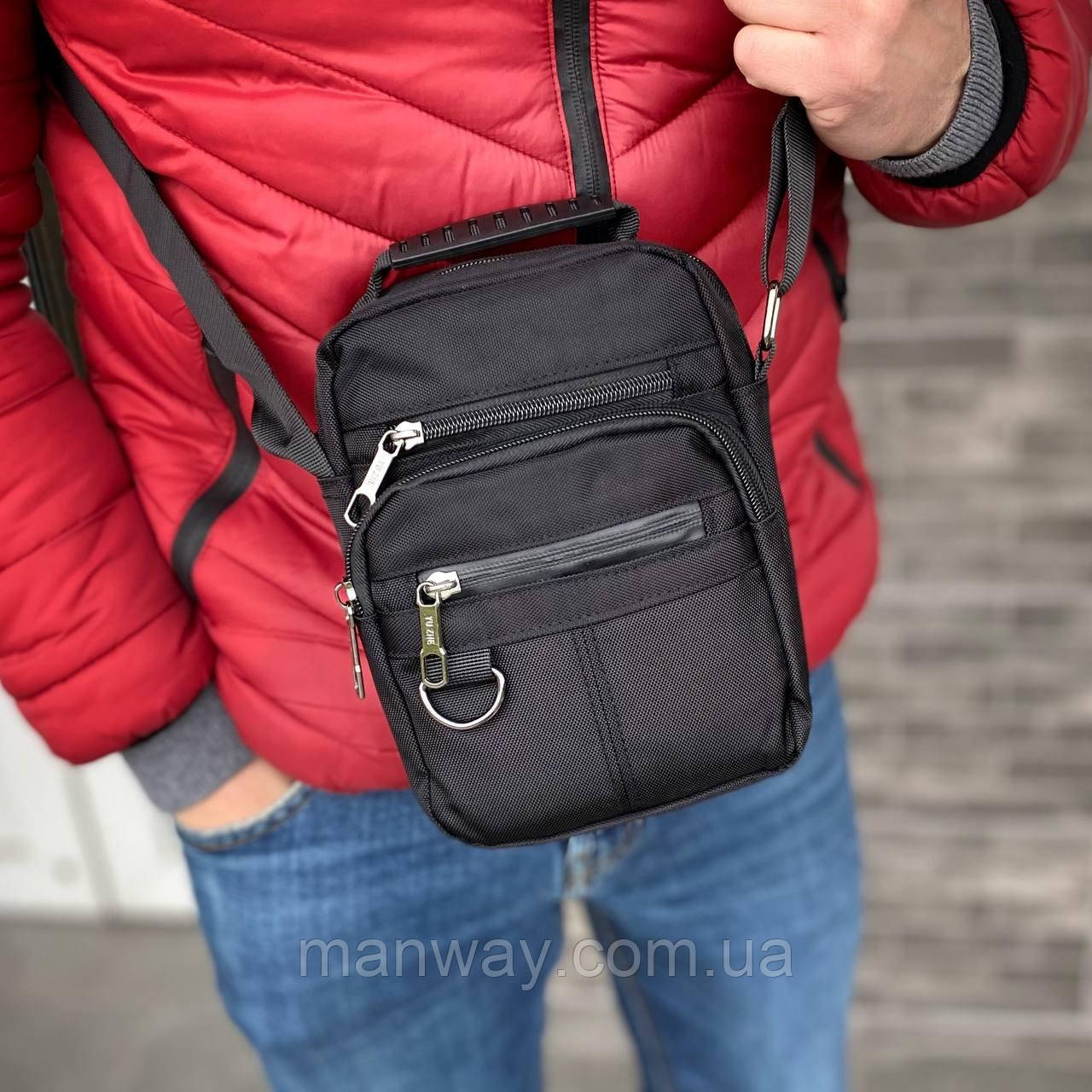 Чоловіча сумка-барсетка через плече Smart mini