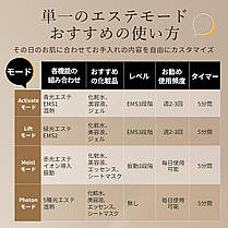 ANLAN Апарат для краси обличчя 8-в-1 EMS Facial Roller Cassa, фото 4