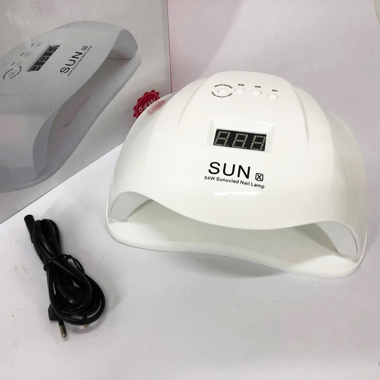 Професійна сушарка Sun X Beauty nail 54w FD 160A для нігтів, лампа для гель-лаку, Лампа майстра манікюру