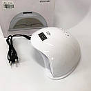 Лампа для манікюру Sun 5 nail lamp FD93-1 led для сушіння гель-лаку з таймером для домашнього використання, фото 8