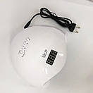 Лампа для манікюру Sun 5 nail lamp FD93-1 led для сушіння гель-лаку з таймером для домашнього використання, фото 11