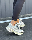 Жіночі кросівки в стилі 3XL, колір айворі, фото 6