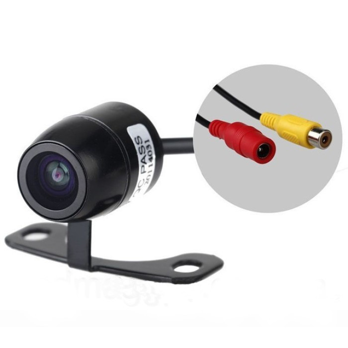 Автомобільна камера заднього виду E-300 універсальна паркувальна, фото 1
