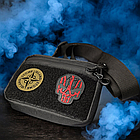 Тактична сумка MilStyle Mini компактна EDC-сумка з велкро, чорна, 22×17×4 см, фото 4