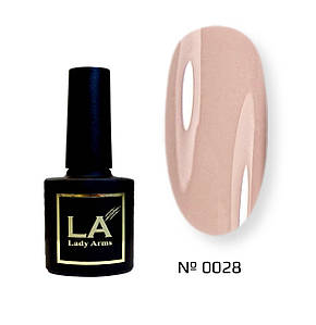 0028 L лайт Lady Arms бежевий гель-лак gel polish