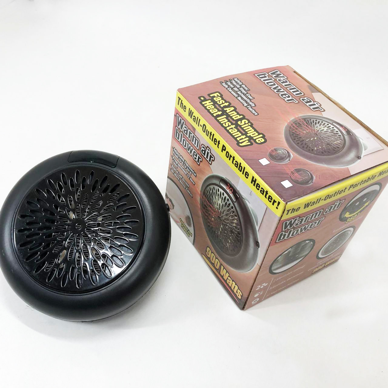 Нагрівач Wonder Heater 900 Вт, тепловентилятор для дому, нагрівач дуйчик, тепловентилятор дуйка AuraHome
