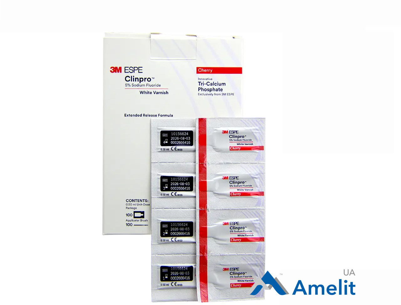 Лак Clinpro White Varnish, смак вишня (3M ESPE), 0.5 г
