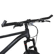 Велосипед двоколісний (діаметр коліс 26", сталева рама, підніжка, складання 75%) MTB 2605-1 Чорний, фото 2