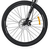 Велосипед двоколісний (діаметр коліс 26", сталева рама, підніжка, складання 75%) MTB 2605-1 Чорний, фото 5