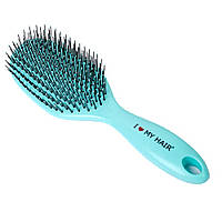Щітка для волосся I Love My Hair SPIDER 1502 L глянсова Turquoise Тіффані