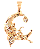 Кулон Xuping Позолота 18K «Фея» для ланцюжка до 7мм