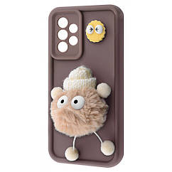 Чехол Pretty Things Case Samsung Galaxy A32 (A325F) brown/fluffy white