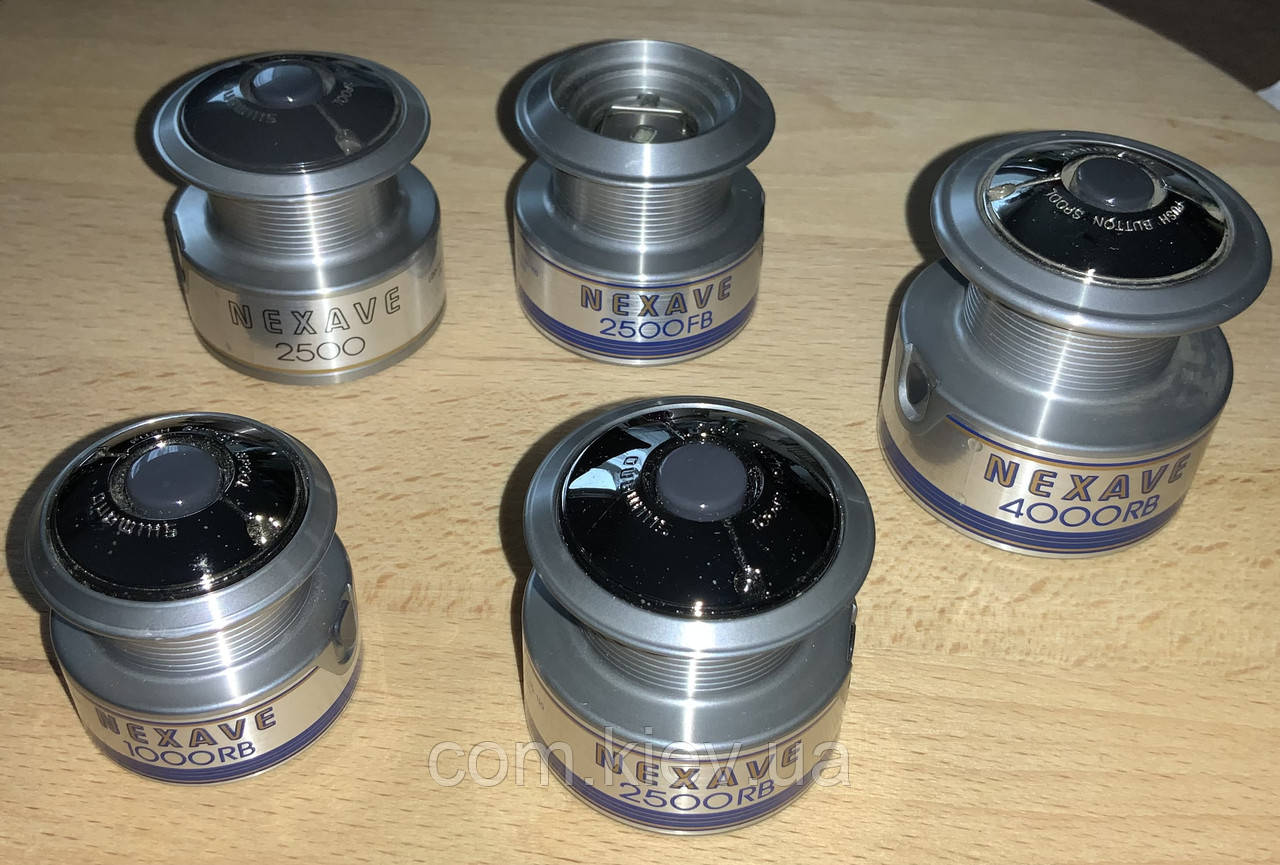 Оригінальні алюмінієві шпулі для рибальських котушок Shimano Nexave, фото 1